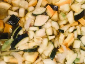 Courgette aigre-douces