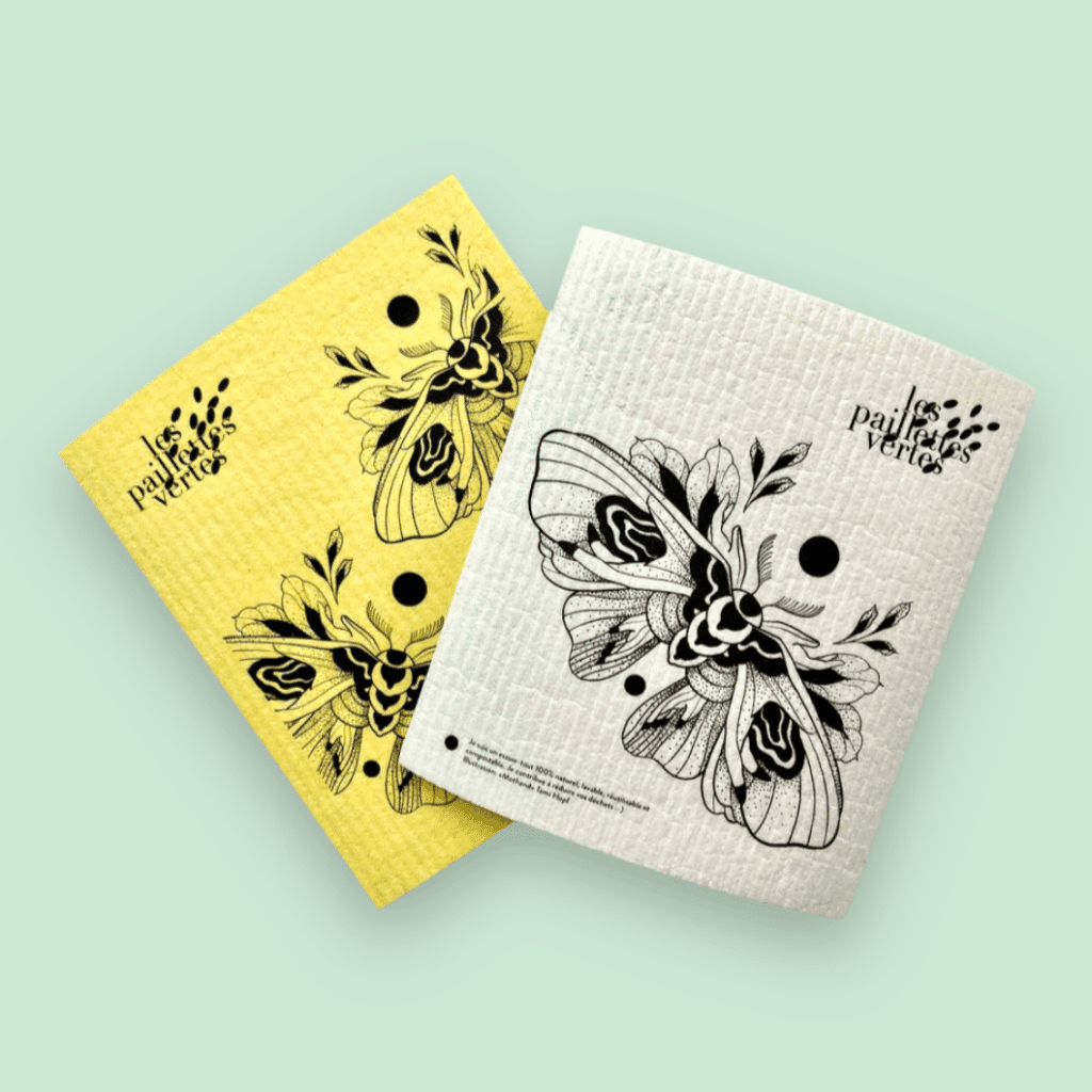 Carré essuie-tout - Papillon de nuit par Tami Hopf