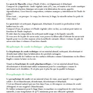 livret de recettes