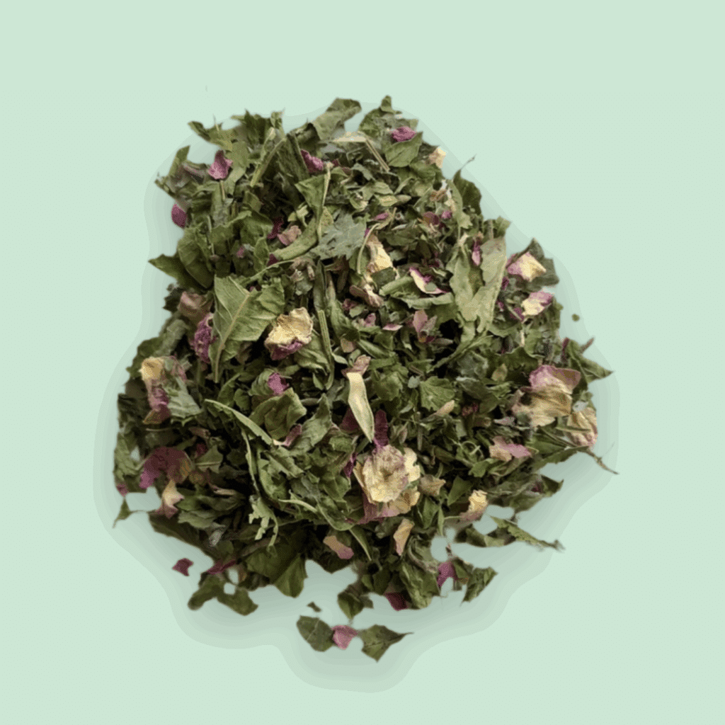 Tisane bien-être création "Les Paillettes Vertes"