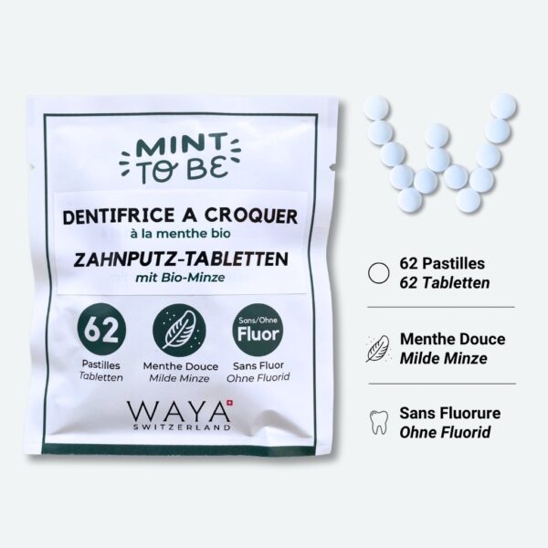 Dentifrice à Croquer Waya – Fraîcheur Suisse Naturelle – Image 3