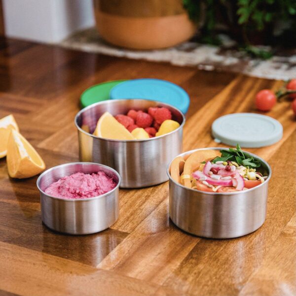 Trio Boîte pour Sauce – Mini Boîte Réutilisable – Image 5