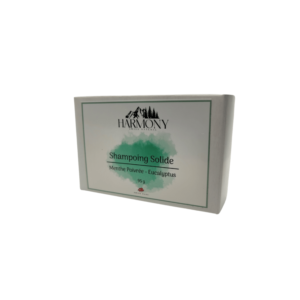 Shampoing Menthe & Eucalyptus Solide 100g – Fraîcheur