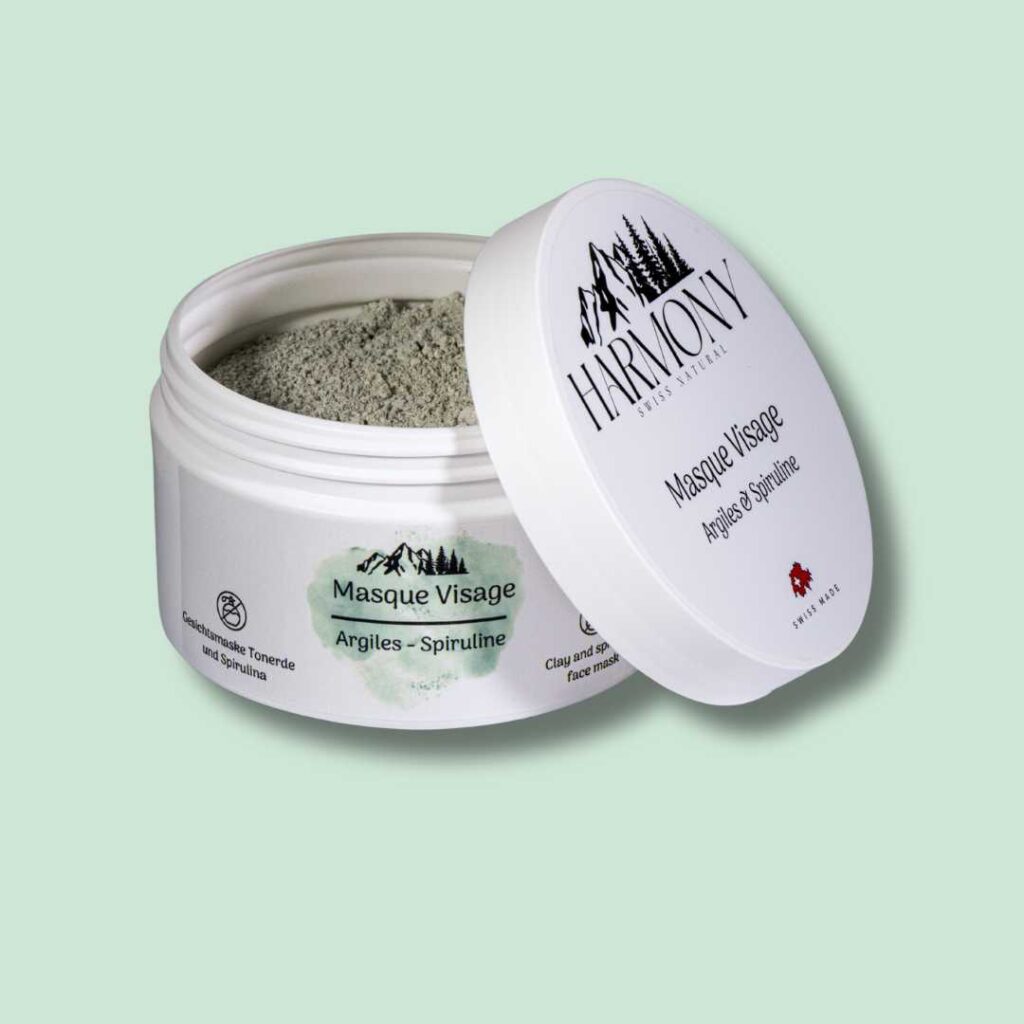 Masque Purifiant Naturel – Spiruline et Argile
