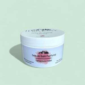 Sels de Bain Relaxant – Parfum Rose Naturel