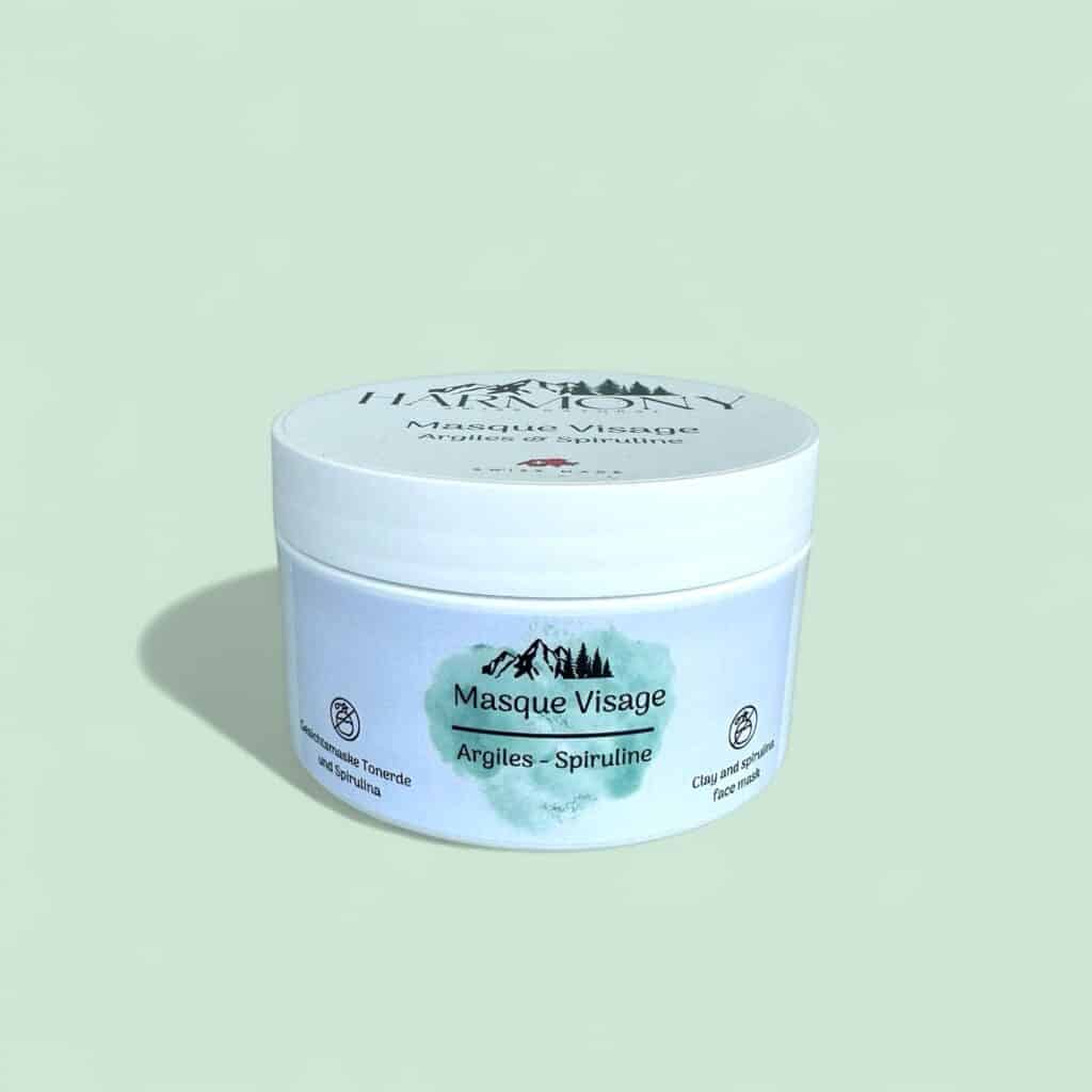Masque Purifiant Naturel – Spiruline et Argile