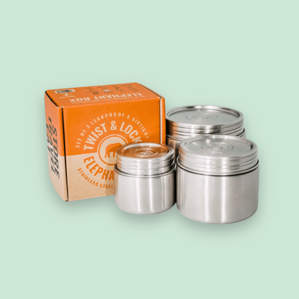 Trio Anti-Fuite Inox – Repas Sain et Durable