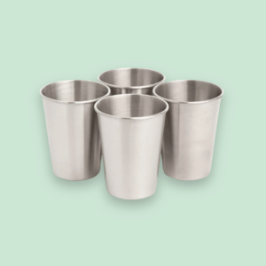 Verres en Inox 350ml – Set Résistant et Léger