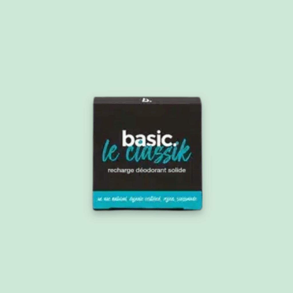 Recharge déodorant naturel le Classik Solide Basic certifié bio