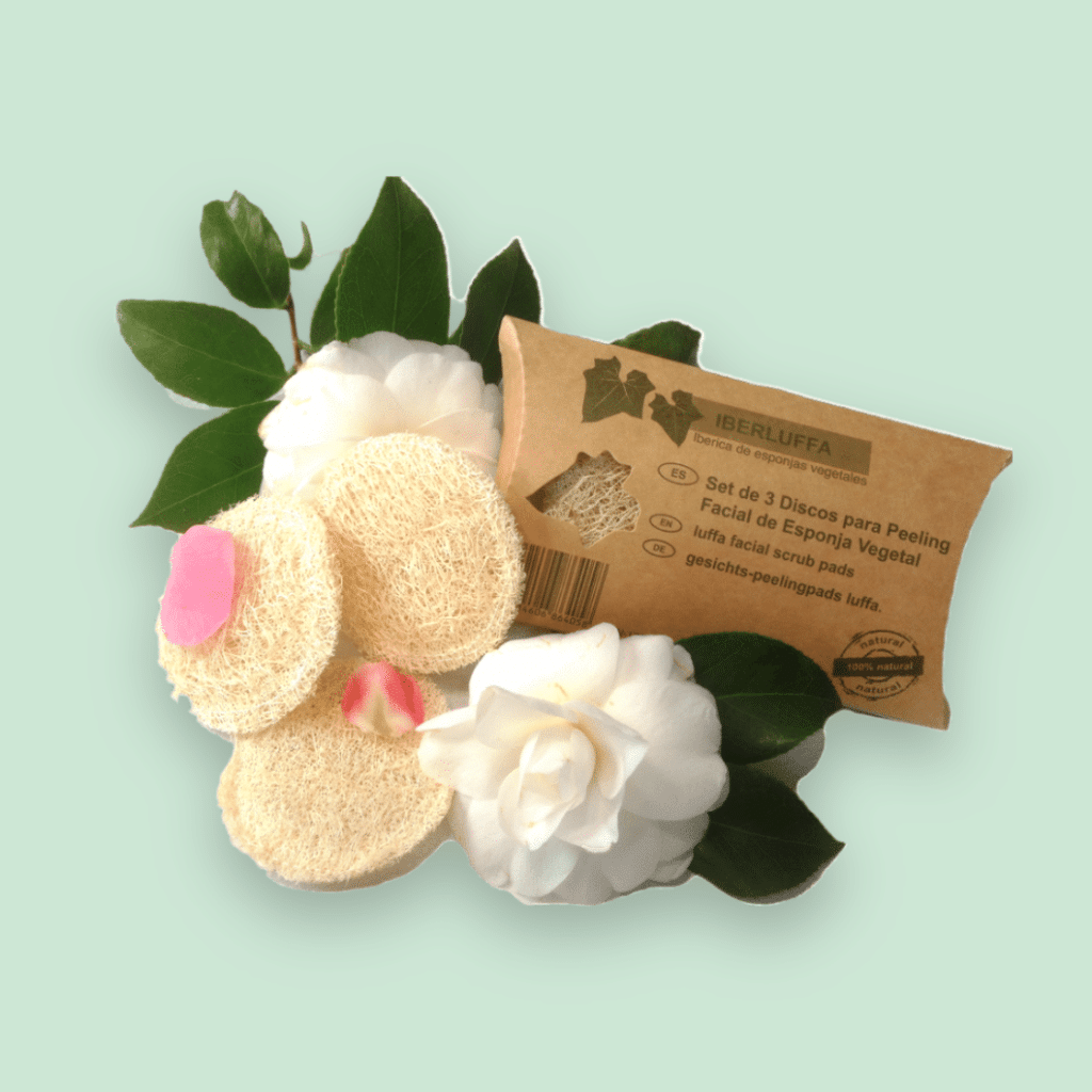 Set 3 Disques Peeling Luffa – Exfoliation Douce