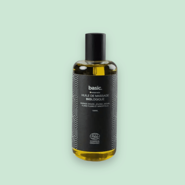 Huile de Massage Relaxante Bio 100ml – Détente Naturelle