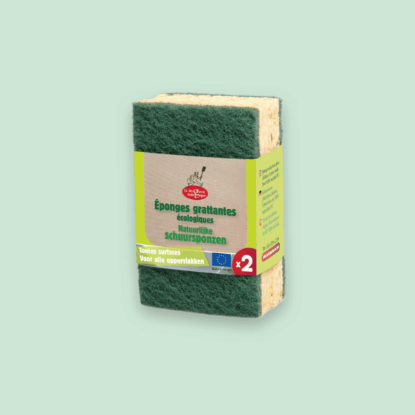 Eponges grattantes éco vertes