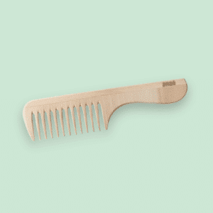 Peigne avec Manche en Bois – Démêlage Doux
