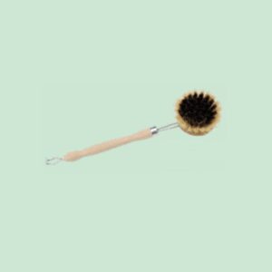 Brosse vaisselle laiton & fibre