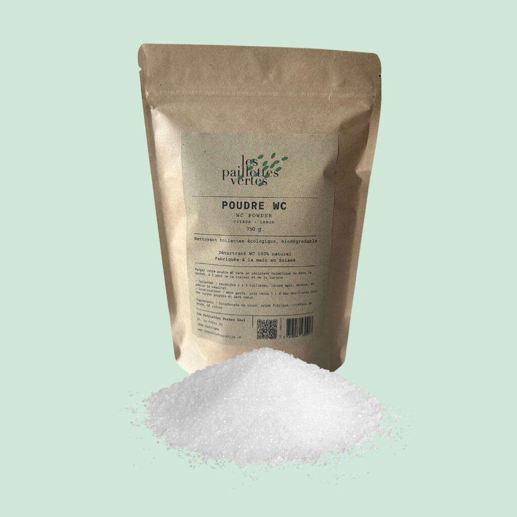 Poudre WC - Citron - Les Paillettes Vertes