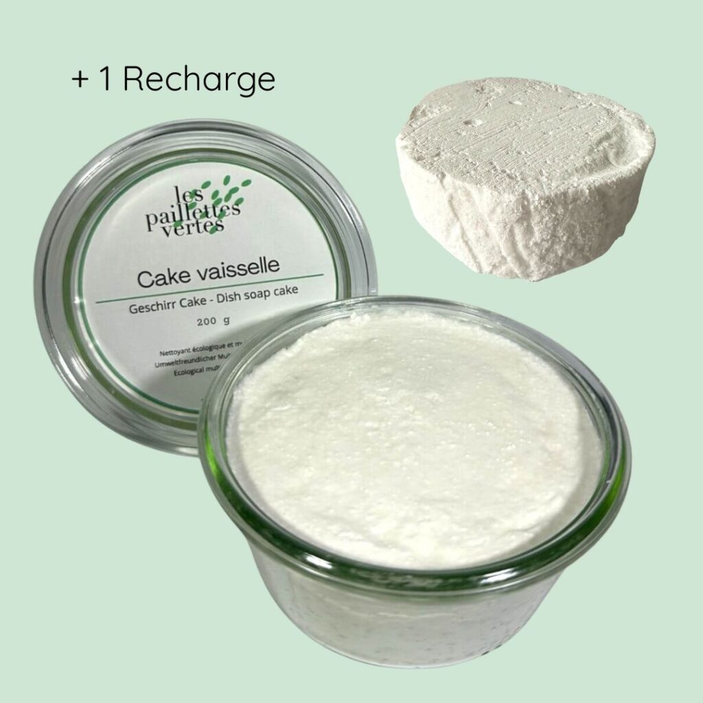 Set Cake Vaisselle + 1 Recharge – Le Duo Incontournable